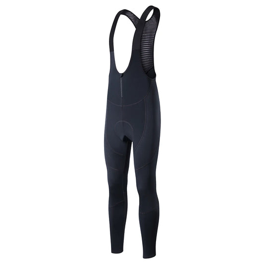 Men's Winter Thermal Fleece Cycling Bib Tights