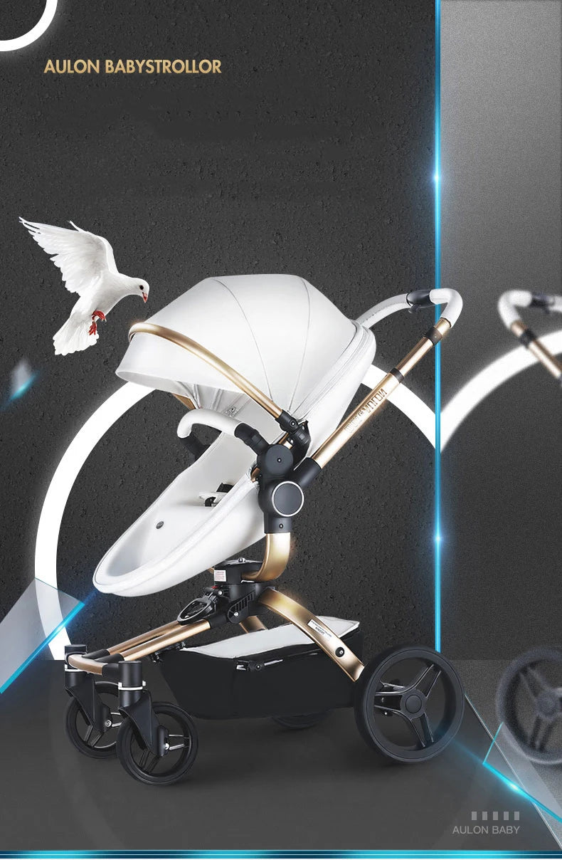 3in1 Baby Stroller 360° Rotation