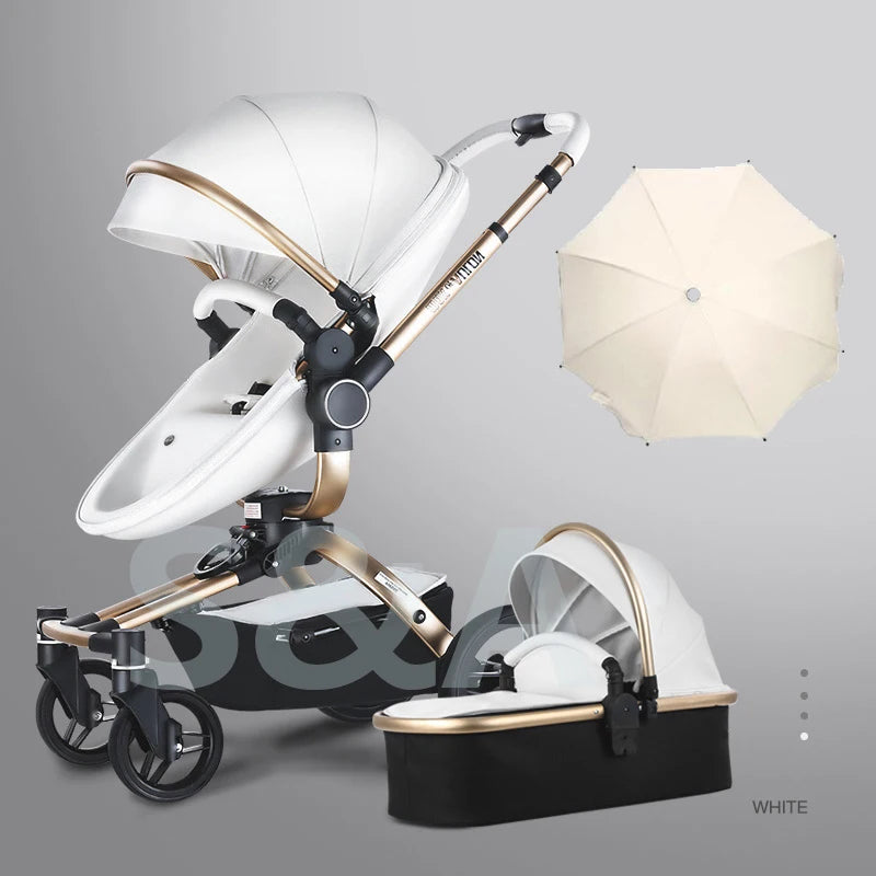 3in1 Baby Stroller 360° Rotation