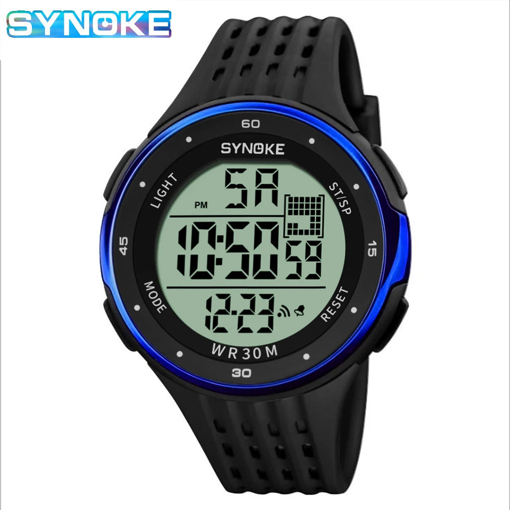 Sports Digital Watches/LED Display/Water Resistant