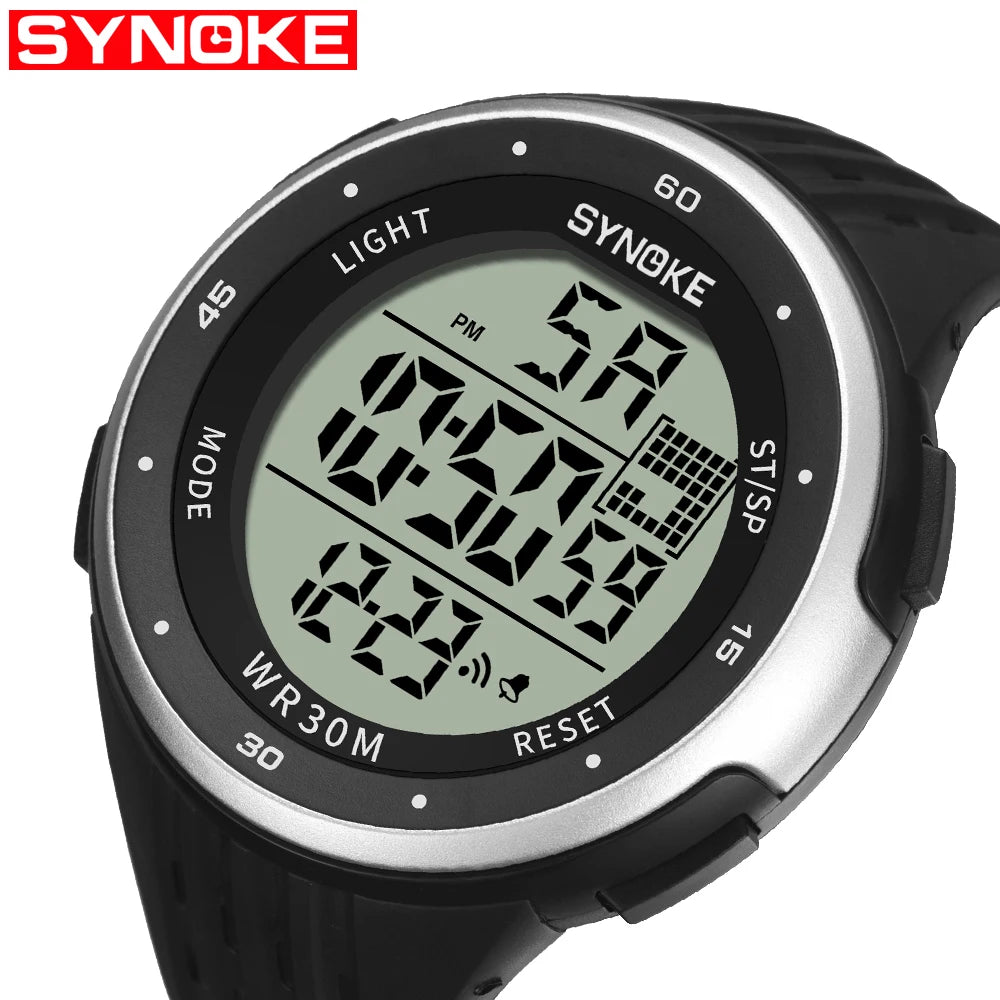 Sports Digital Watches/LED Display/Water Resistant