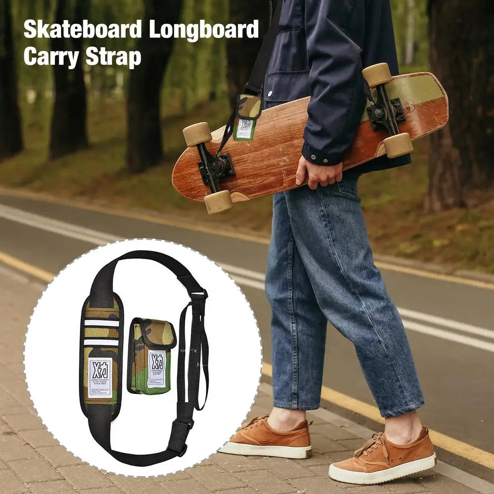 Universal Skateboard Shoulder Carrier