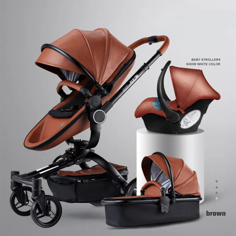 3in1 Baby Stroller 360° Rotation