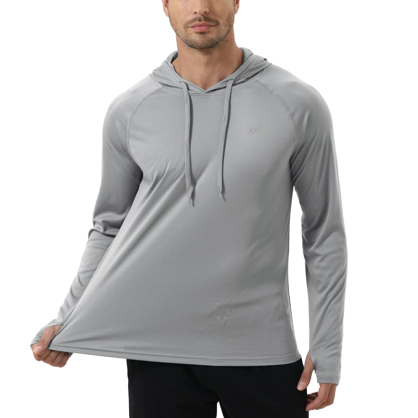 Men's Long Sleeve Running Athletic Hoodie