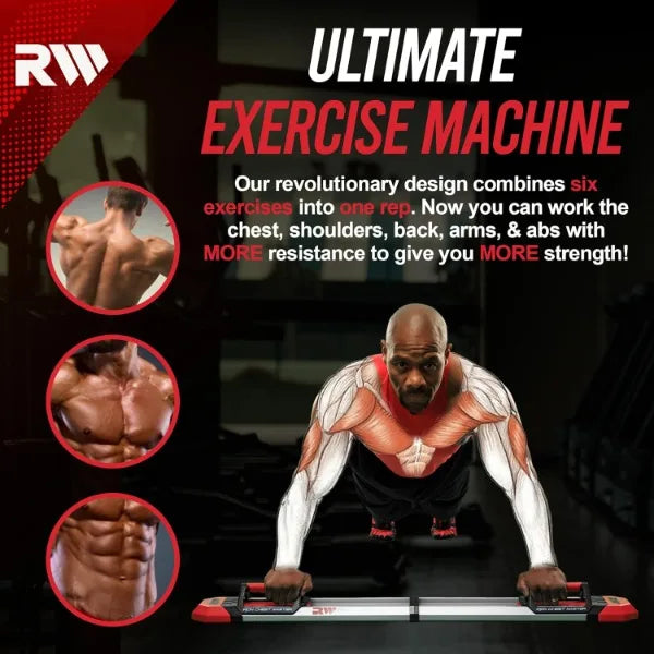 IRON CHEST MASTER Push Up Machine