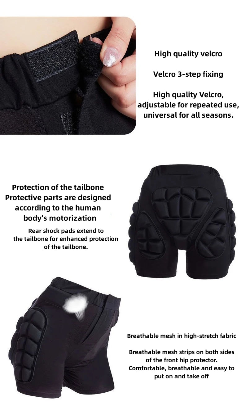 Ski Hip Protector Pants