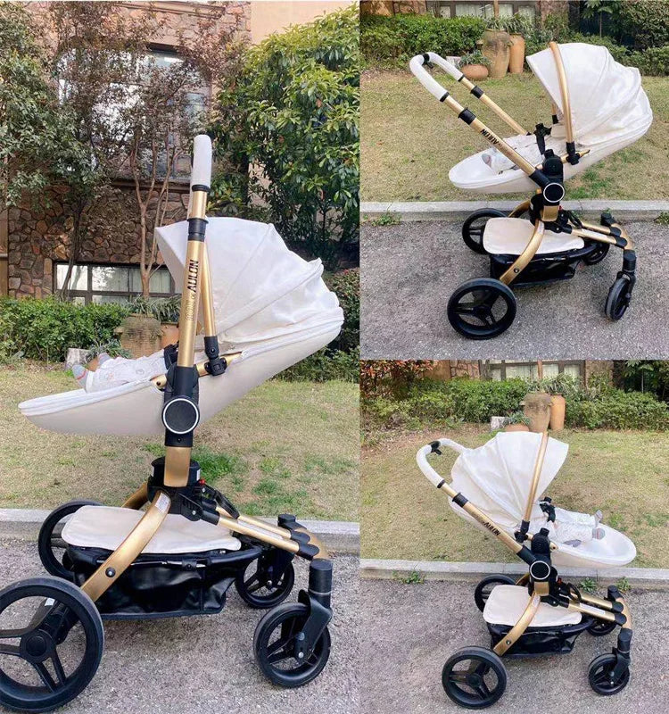 3in1 Baby Stroller 360° Rotation