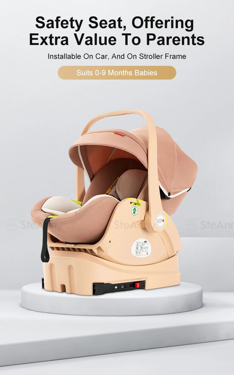 5-IN-1 Luxury Baby Stroller