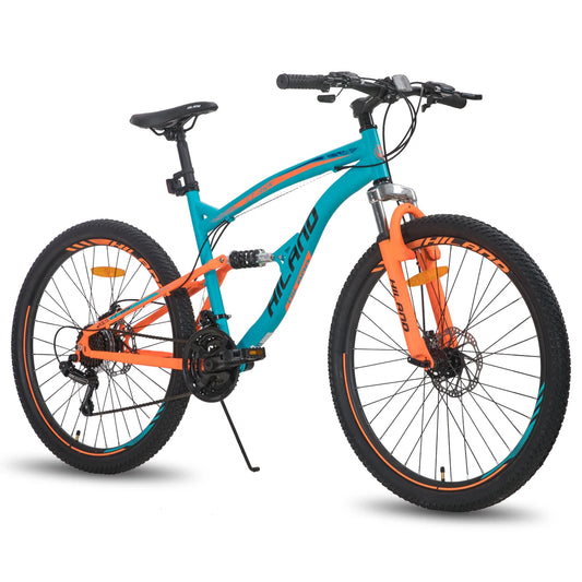 Hiland Full-Suspension Mountain Bike, 21 Speed