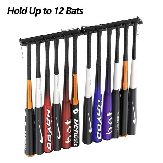 Foldable Baseball Bat Rack