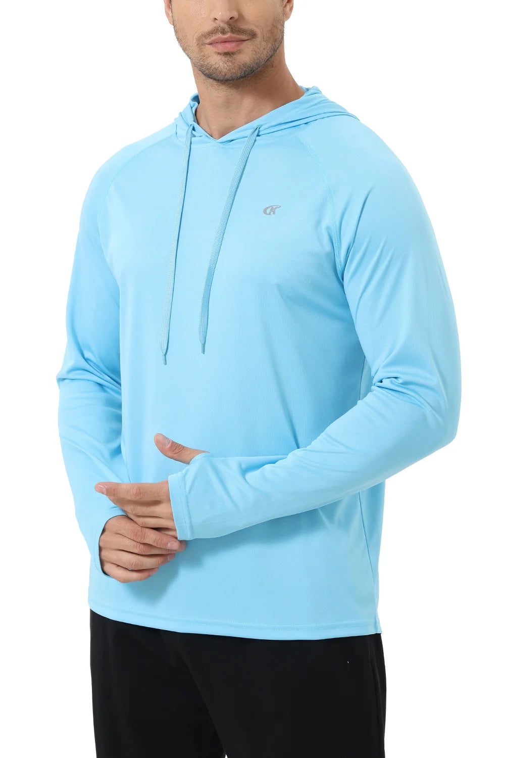 Men's Long Sleeve Running Athletic Hoodie