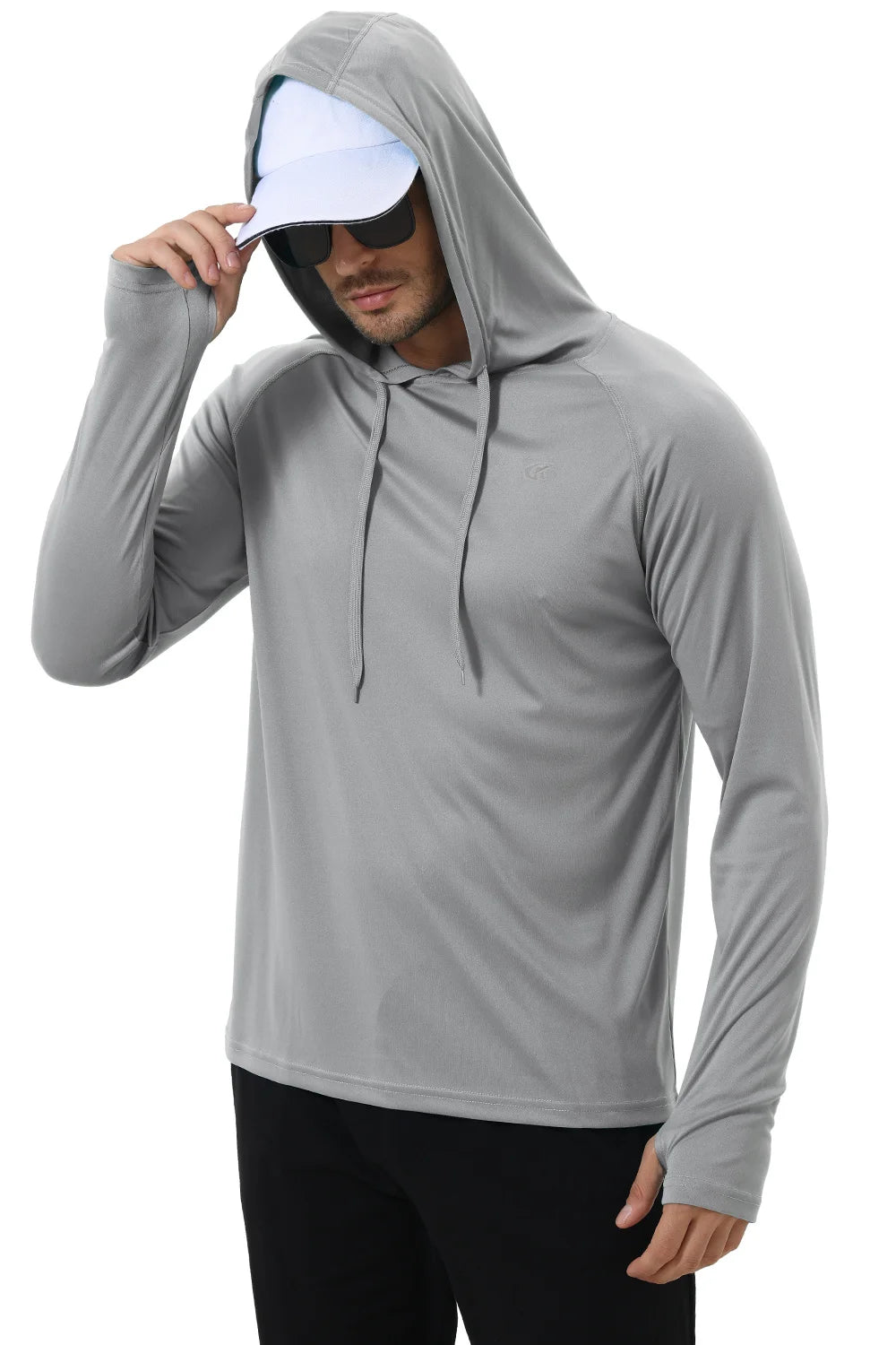 Men's Long Sleeve Running Athletic Hoodie