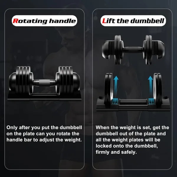 Adjustable Dumbbell Set