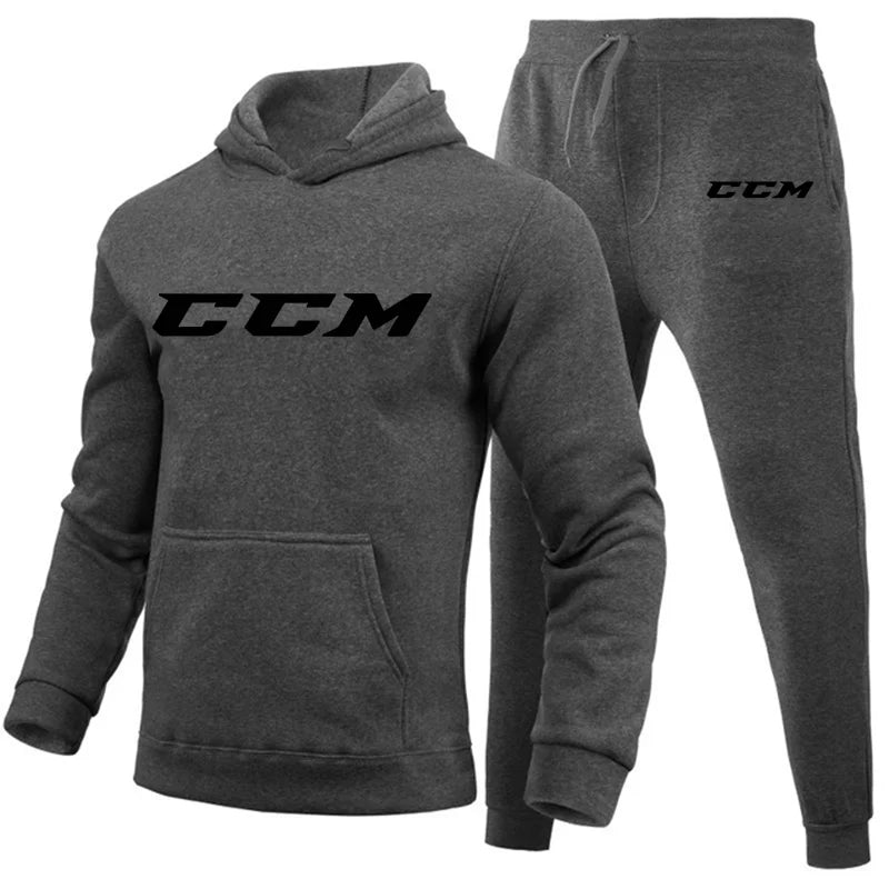 Mens   Sweatshirt Hooded+Sweatpants