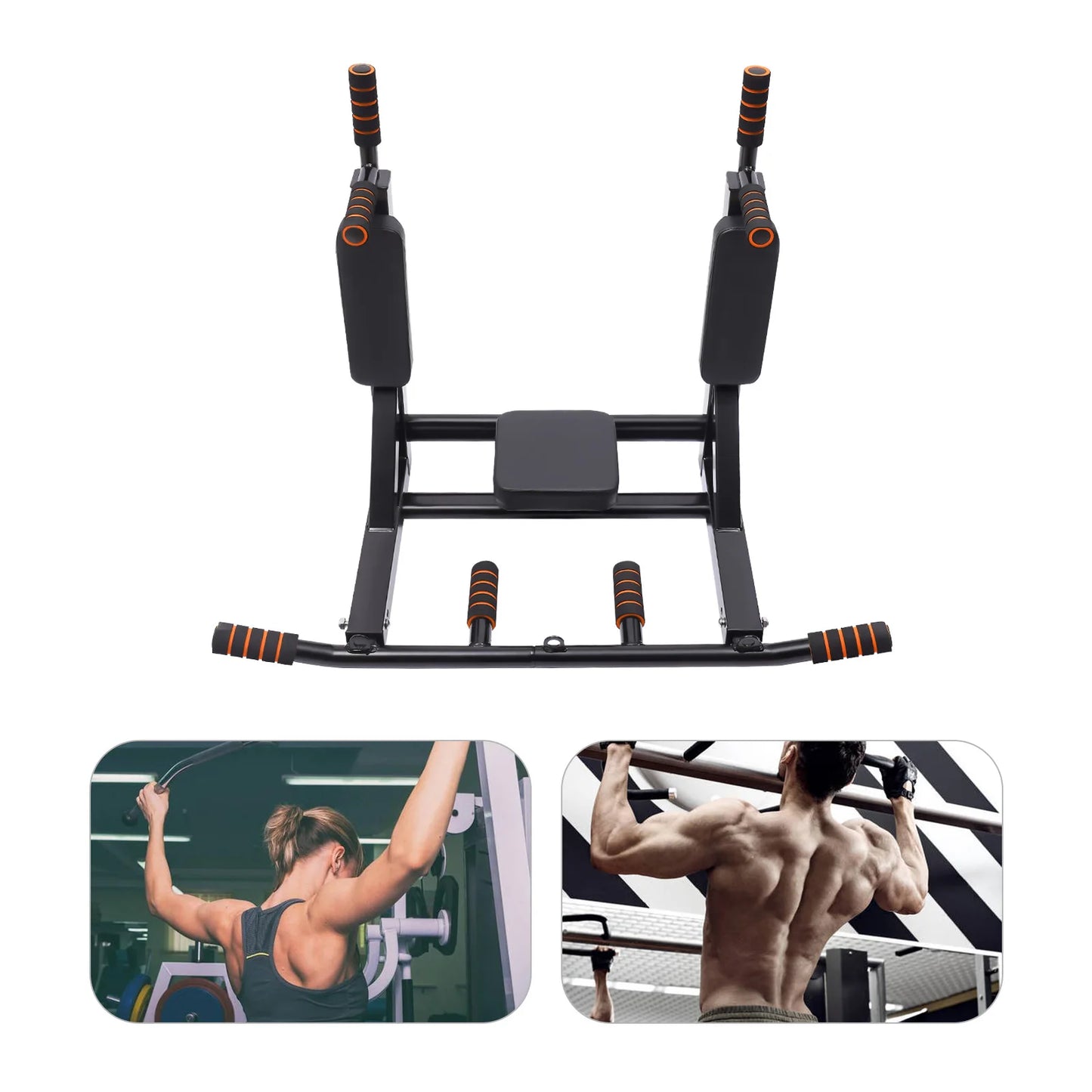 Wall Mounted Pull Up Bar Chin Up bar/Dip Station