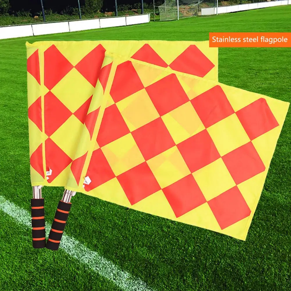 1 Set Soccer Linesman Flag