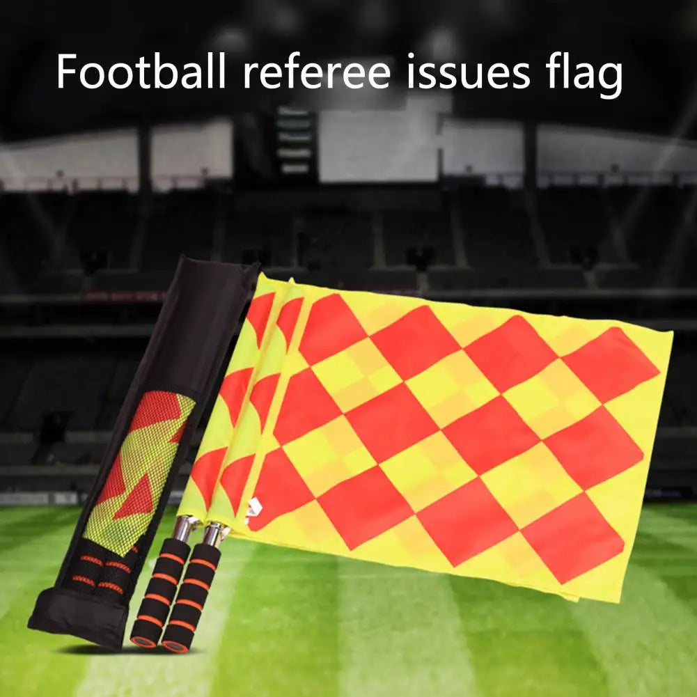 1 Set Soccer Linesman Flag