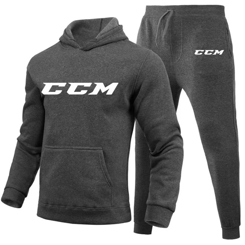 Mens   Sweatshirt Hooded+Sweatpants