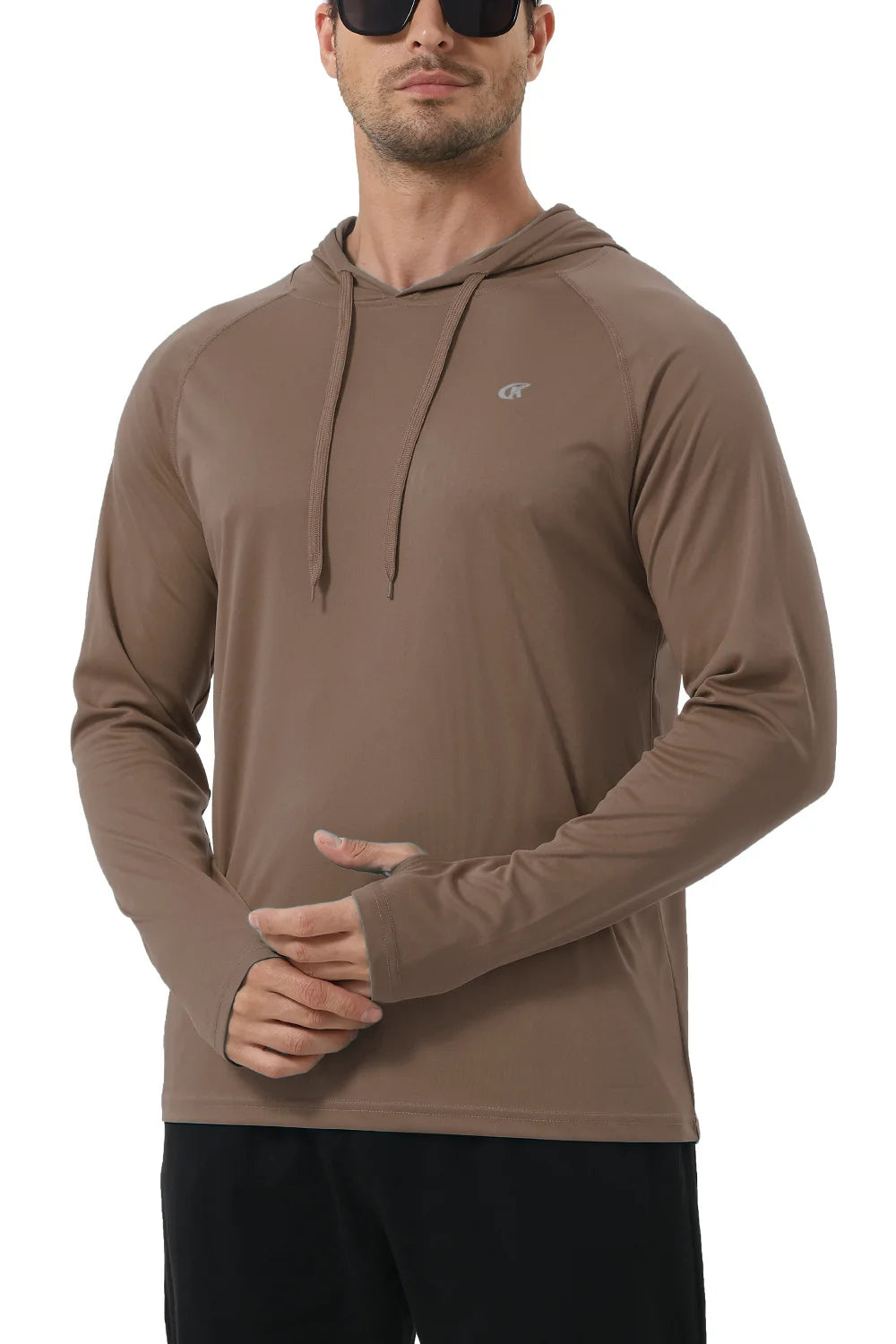 Men's Long Sleeve Running Athletic Hoodie