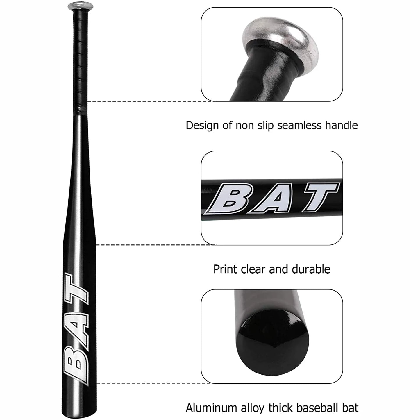 Baseball Bat Aluminum 20Inch