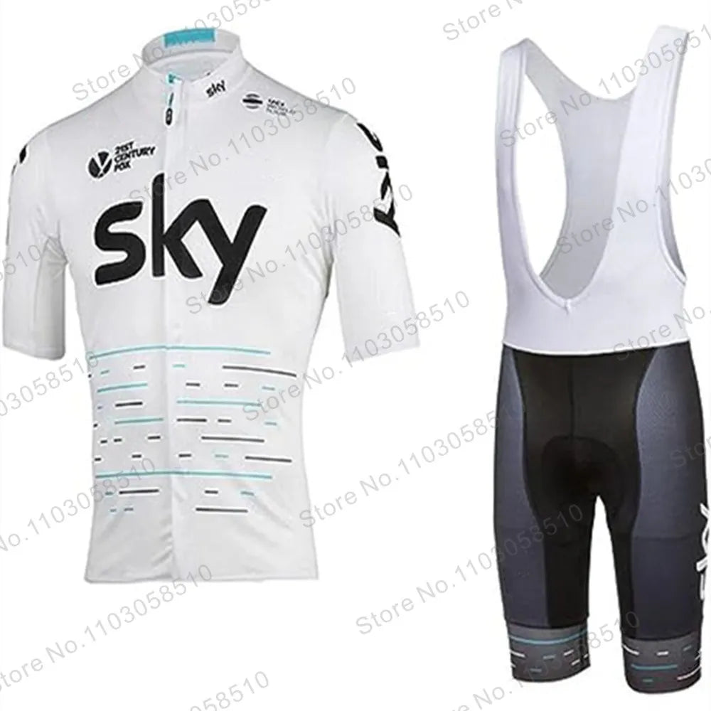 Cycling Jersey Set Pro Team Ineos Sky