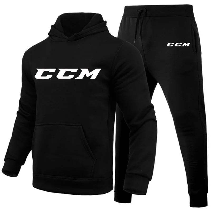 Mens   Sweatshirt Hooded+Sweatpants