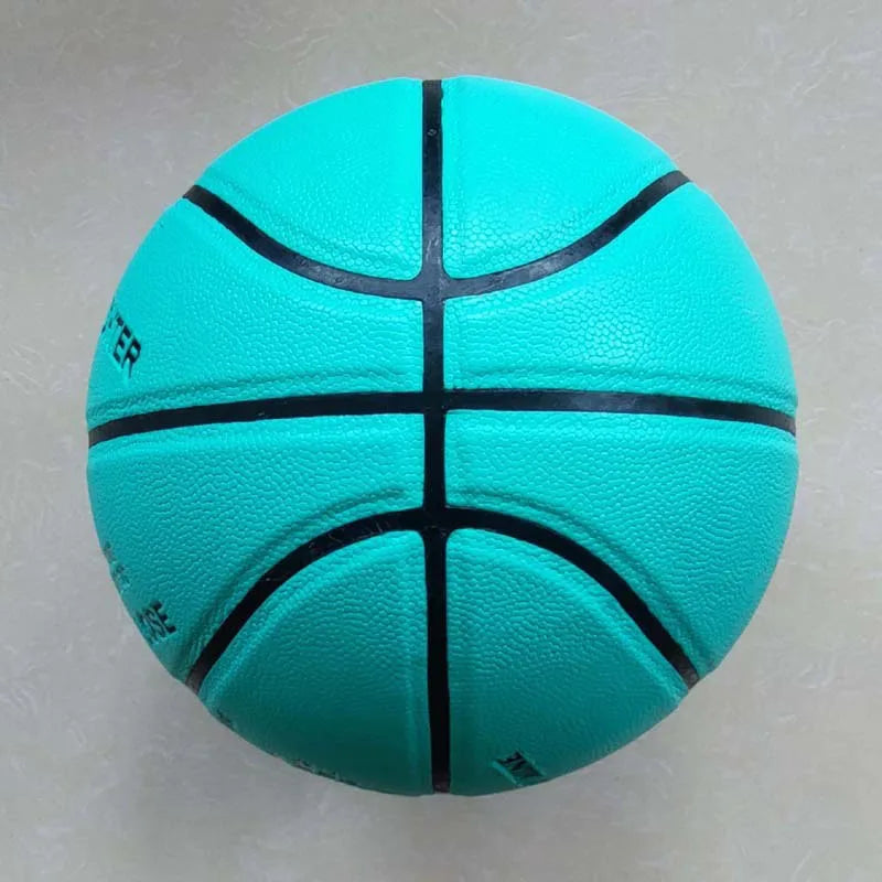 Blue Basketballs Size 7 Leather