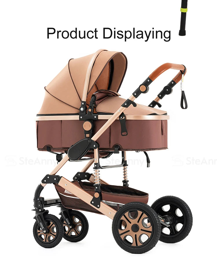 5-IN-1 Luxury Baby Stroller