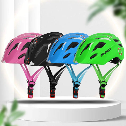 Kids Adjustable Safety Helmet with Taillights