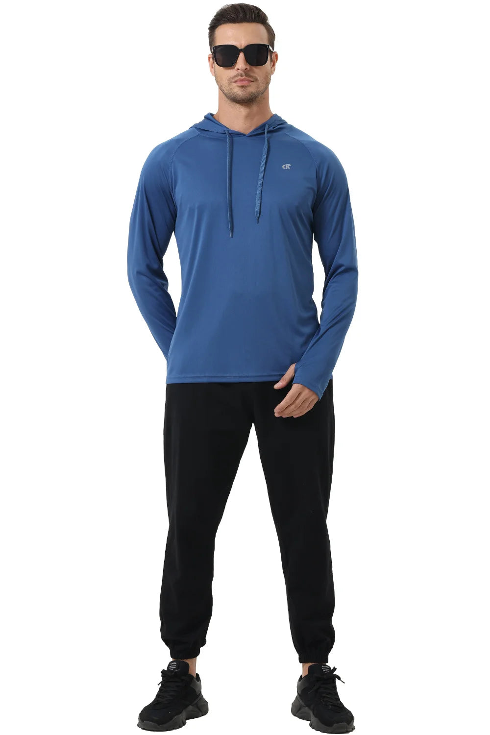 Men's Long Sleeve Running Athletic Hoodie