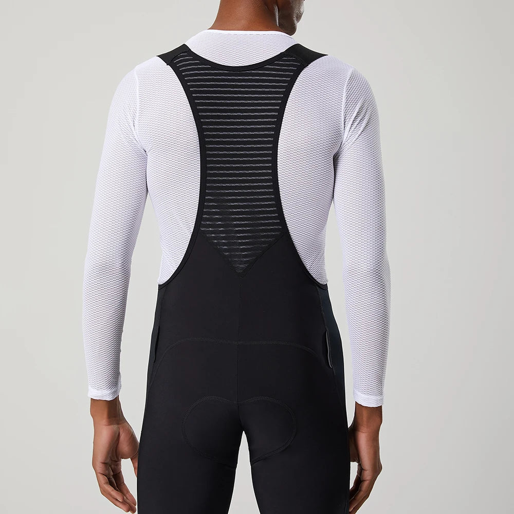 Men's Winter Thermal Fleece Cycling Bib Tights