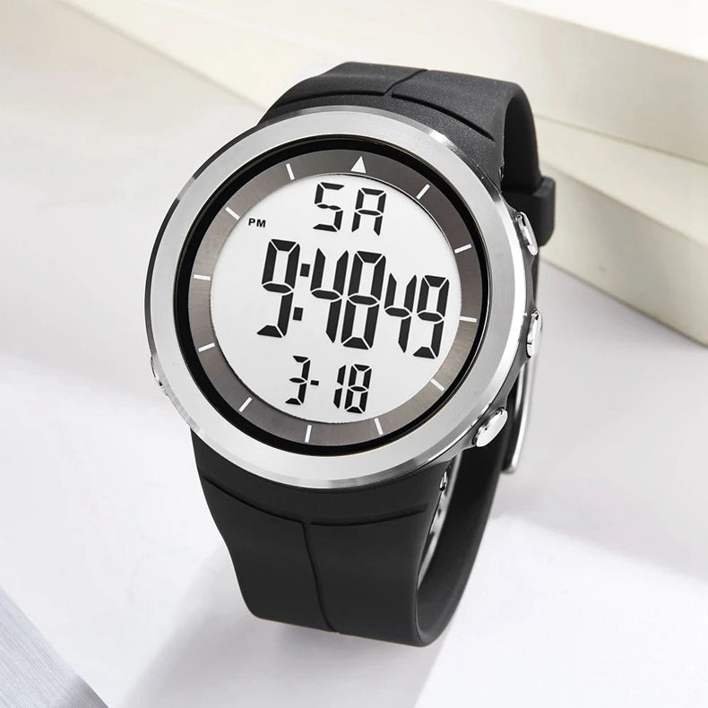 Digital Watch  50M Diving/Waterproof/Alarm Stopwatch