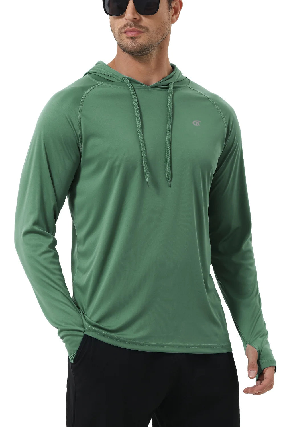 Men's Long Sleeve Running Athletic Hoodie