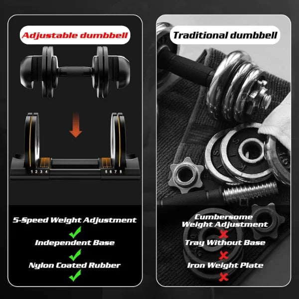 Adjustable Dumbbell Set