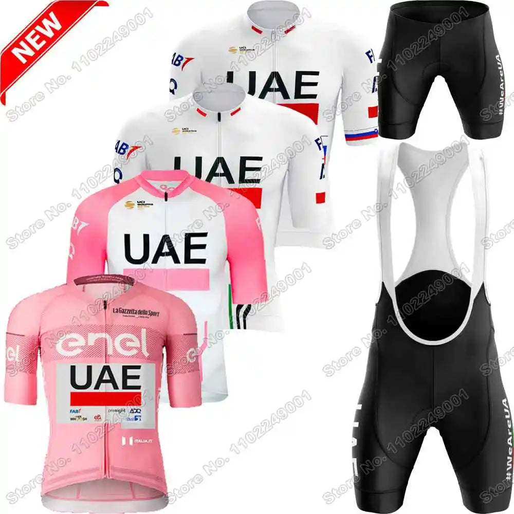 2024 UAE Team Cycling Jersey Set