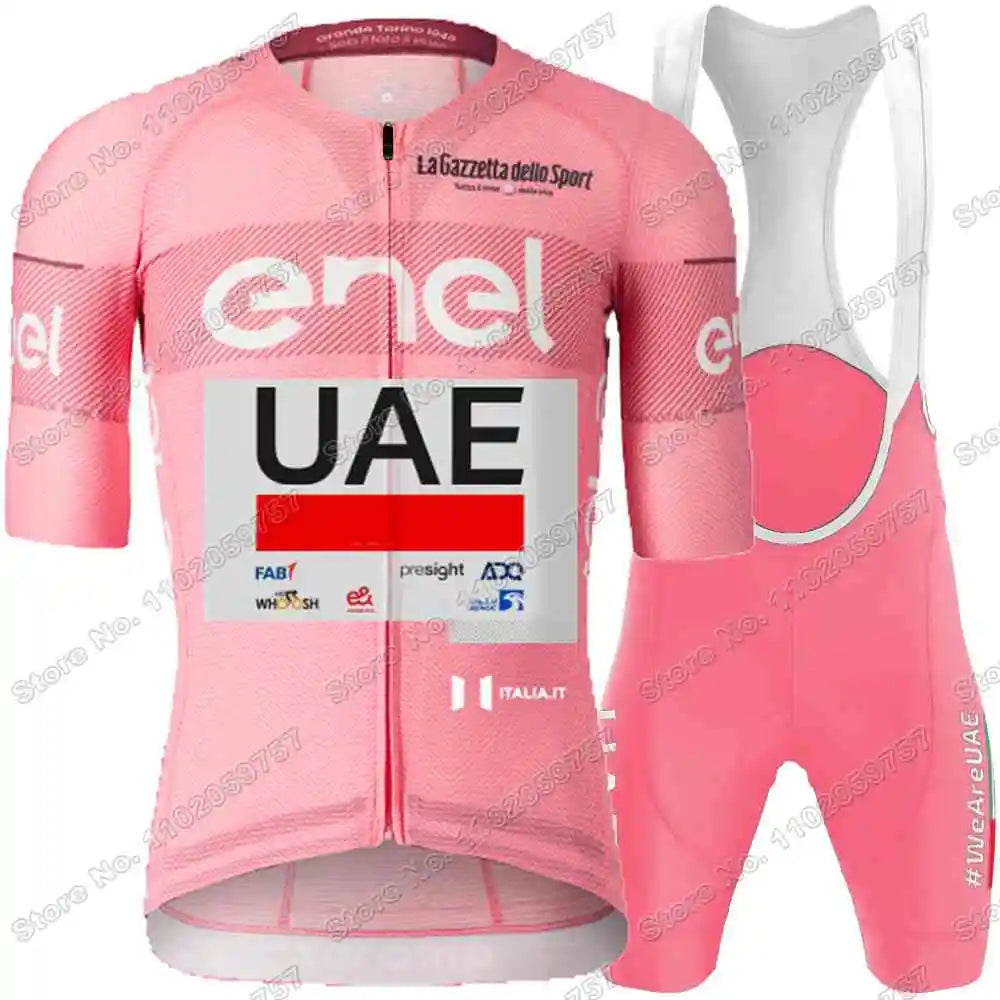 2024 UAE Team Cycling Jersey Set